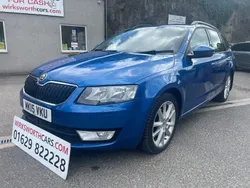 Blue Used 2015 Skoda Octavia Elegance Estate | £5,995 (Expensive)
