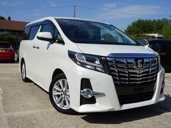 White Used 2015 Toyota Alphard MPV | £20,995 (Good price)