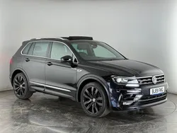 Black Used 2019 VW Tiguan R-line SUV | £21,650 (Fair price)
