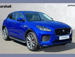 Metallic caesium blue Used 2019 Jaguar E-Pace R-Dynamic SUV | £20,835 (Fair price)
