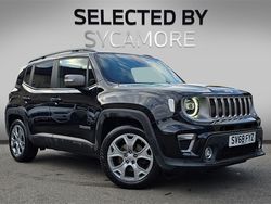 Black Used 2018 Jeep Renegade Limited SUV | £9,995 (Good price)
