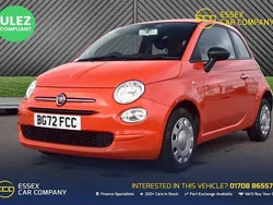 Red Used 2022 Fiat 500 Pop Hatchback | £9,250 (Fair price)