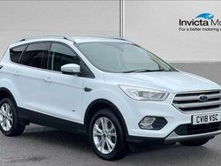 White Used 2018 Ford Kuga Titanium SUV | £12,400 (Fair price)