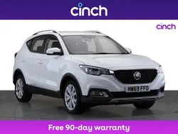 White Used 2019 MG ZS Excite Sedan | £9,349 (Fair price)