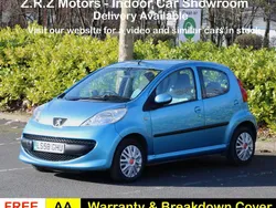 Blue Used 2008 Peugeot 107 Urban Move Hatchback | £2,199 (Fair price)