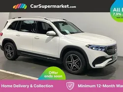 White Used 2023 Mercedes EQB300 AMG line SUV | £26,897 (Fair price)