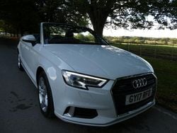 White Used 2017 Audi Cabriolet Sport Cabriolet | £14,490