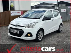 White Used 2015 Hyundai i10 Hatchback | £5,399 (Fair price)
