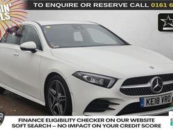 White Used 2018 Mercedes A200 AMG line Hatchback | £12,940 (Fair price)