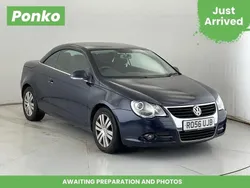Blue Used 2006 VW Eos Cabriolet | £2,500