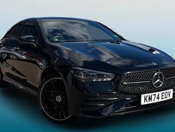 Black Used 2024 Mercedes CLA250e AMG Line Premium Plus Sedan | £33,295 (Expensive)
