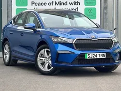 Blue Used 2024 Skoda Enyaq iV SUV | £29,995 (Fair price)