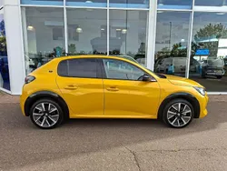 Yellow Used 2021 Peugeot e-208 GT Hatchback | £13,995 (Fair price)