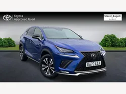 Blue Used 2020 Lexus NX300h Sport Line SUV | £20,278 (Fair price)