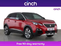 Red Used 2019 Peugeot 3008 Premium Hatchback | £14,769 (Fair price)