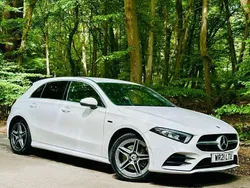 White Used 2021 Mercedes A250 AMG line Hatchback | £14,908