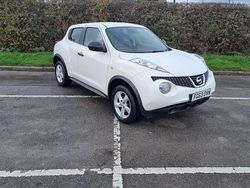 White Used 2013 Nissan Juke Visia SUV | £1,495 (Super price)