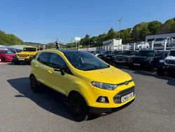 Yellow Used 2016 Ford Ecosport Titanium S SUV | £6,750 (Fair price)