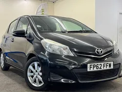 Black Used 2013 Toyota Yaris Multidrive S Hatchback | £5,295 (Fair price)