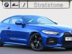 Blue Used 2022 BMW 420 M Sport Coupe | £26,697 (Fair price)