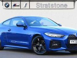 Blue Used 2022 BMW 420 M Sport Coupe | £26,991 (Fair price)