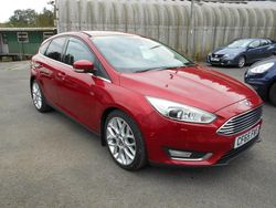 Red Used 2016 Ford Focus Titanium X Hatchback | £4,793 (Fair price)