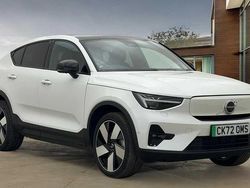 White Used 2022 Volvo C40 Ultimate SUV | £25,250 (Fair price)