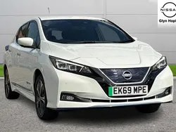 White Used 2019 Nissan Leaf Hatchback | £10,859 (Fair price)
