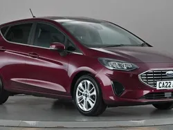 Blue Used 2022 Ford Fiesta Titanium Hatchback | £14,699 (Good price)