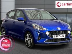 Blue Used 2022 Hyundai i10 Premium Hatchback | £12,651 (Fair price)
