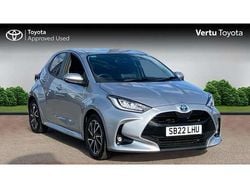 Silver Used 2022 Toyota Yaris Hybrid Design Hatchback | £16,302 (Fair price)