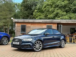 Blue Used 2018 Audi A3 Black Edition Sedan | £16,000 (Fair price)