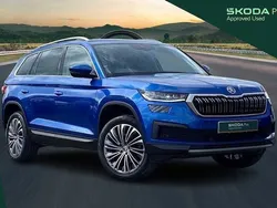 Blue Used 2022 Skoda Kodiaq SE L Executive SUV | £26,168 (Fair price)