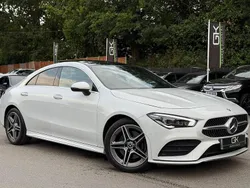 White Used 2022 Mercedes CLA200 AMG Line Premium Plus Coupe | £28,995 (A bit pricey)