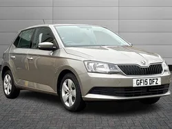 Beige Used 2015 Skoda Fabia SE Hatchback | £6,495 (Fair price)