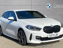 White Used 2022 BMW 118 M Sport Hatchback | £22,350 (Fair price)