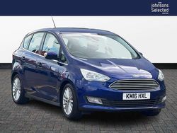 Blue Used 2016 Ford C-MAX Titanium MPV | £8,495 (Fair price)