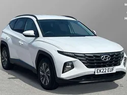 White Used 2022 Hyundai Tucson SE SUV | £19,634 (Fair price)