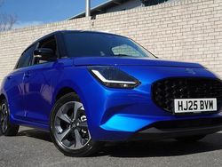 Frontier blue/super black Used 2025 Suzuki Swift SZ5 Hatchback | £18,990 (A bit pricey)