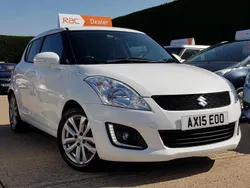 White Used 2015 Suzuki Swift SZ4 Hatchback | £7,995 (Expensive)