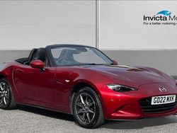 Red Used 2022 Mazda MX5 Inclusive Cabriolet | £18,600 (Good price)