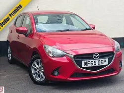 Red Used 2015 Mazda 2 Hatchback | £5,450 (A bit pricey)