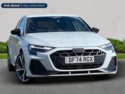 White New 2025 Audi A3 Black Edition Hatchback | £32,569 (Fair price)
