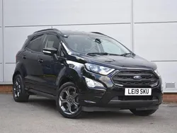 Agate black Used 2019 Ford Ecosport ST-Line SUV | £9,795 (Fair price)
