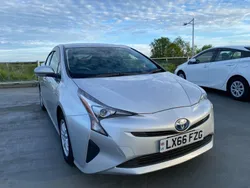 Silver Used 2025 Toyota Prius Active Hatchback | £8,999 (Fair price)
