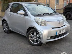 Silver Used 2011 Toyota iQ Hatchback | £3,989 (Fair price)