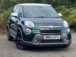 Green and white Used 2013 Fiat 500L Trekking MPV | £2,499 (Fair price)