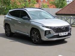 Silver Used 2022 Hyundai Tucson N Line SUV | £24,995 (Fair price)