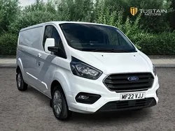 White Used 2022 Ford Transit Custom Limited Van | £20,499 (Expensive)