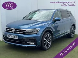 Blue Used 2020 VW Tiguan Allspace R-line SUV | £22,450 (Good price)